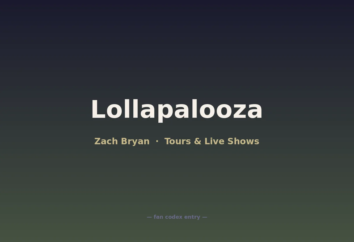 Lollapalooza