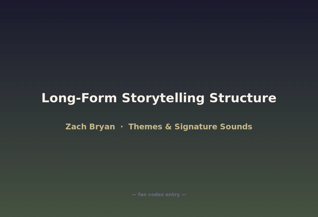 Long-Form Storytelling Structure