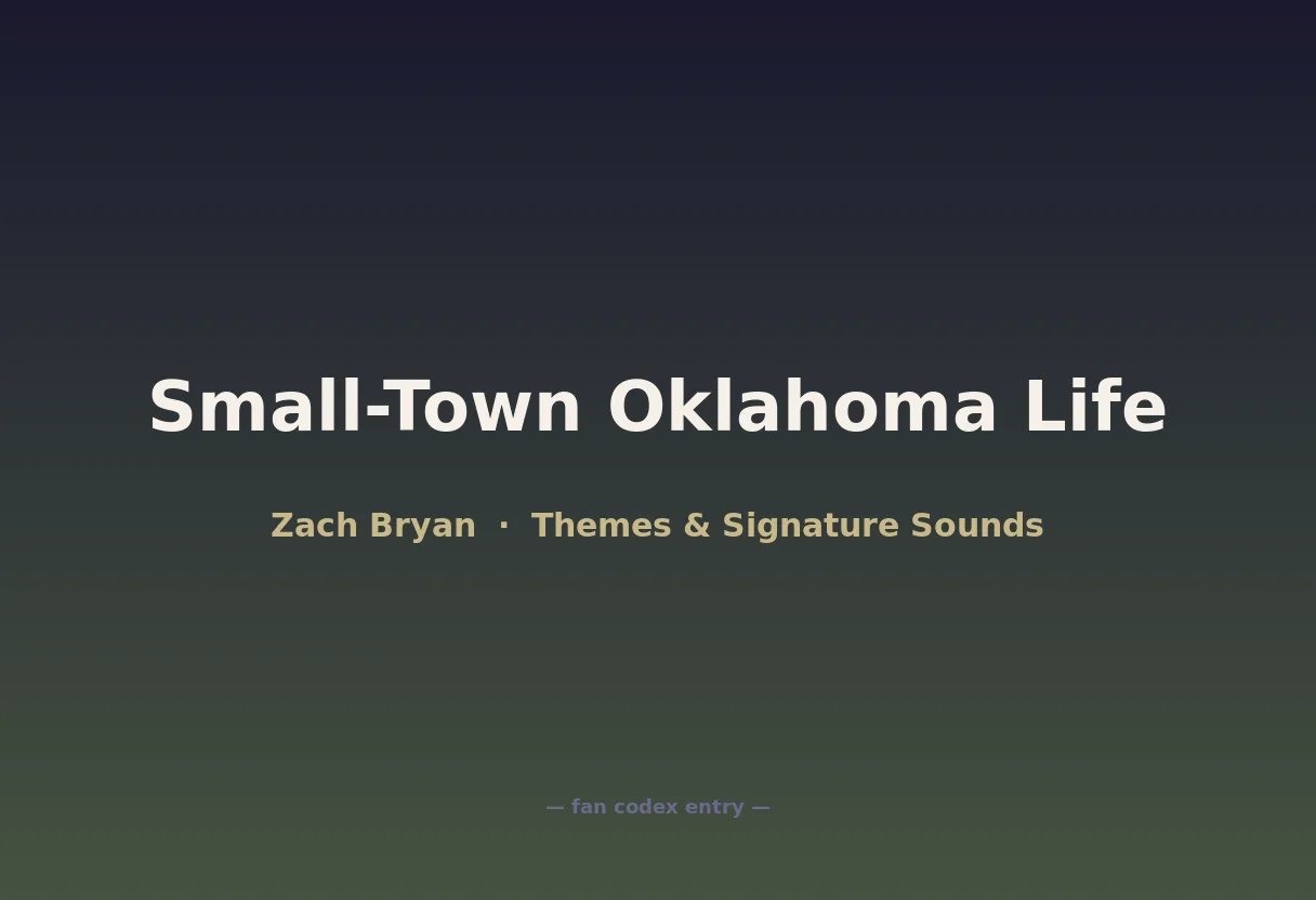 Small-Town Oklahoma Life